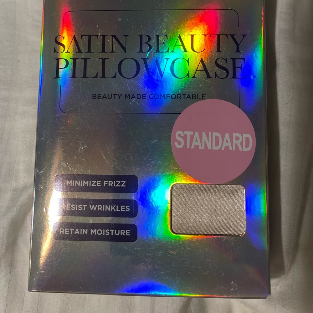 Halo Satin Beauty Pillowcase 2 Standard Queen
